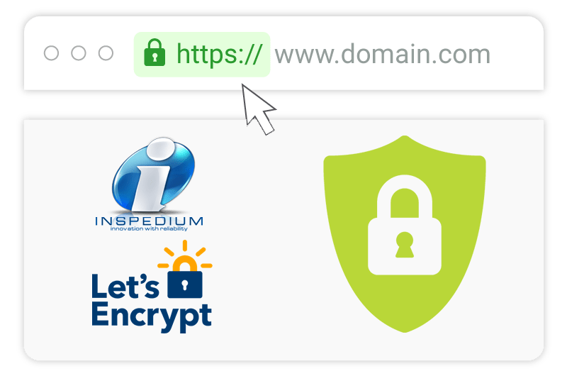 free ssl certificates for all web hosting accounts at inspedium